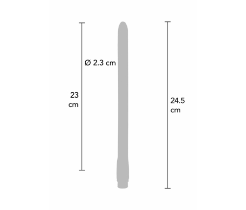 Buttocks The Streamer Anal Douche 23 cm Flexible Silicone System