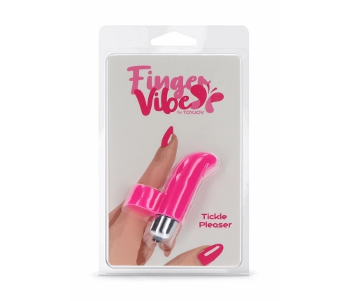 Tickle Pleaser Mini Silicone Finger Massager, 1-Speed, Purple