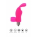Bunny Pleaser Mini Silicone Finger Massager, 1 Speed, Pink