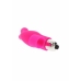 Bunny Pleaser Mini Silicone Finger Massager, 1 Speed, Pink