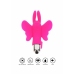 Butterfly Pleaser Mini Silicone Finger Massager, 1 Speed, Pink