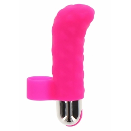 Tickle Pleaser Rechargeable Mini Silicone Finger Massager 7 Modes