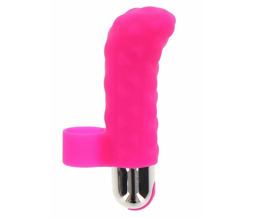 Tickle Pleaser Rechargeable Mini Silicone Finger Massager 7 Modes