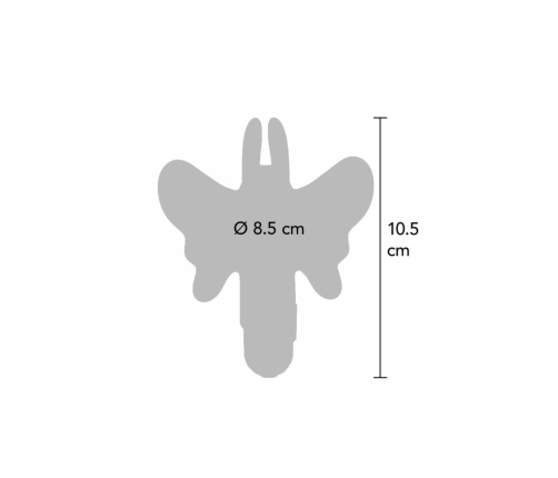 Butterfly Pleaser Rechargeable Mini Silicone Finger Massager 7 Modes