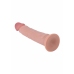 TOYJOY Deluxe Dual Density Dong TPE 21 cm - Supreme Vital Skin, Suction Base