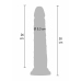 TOYJOY Deluxe Dual Density Dong TPE 30 cm - Flexible Anatomical Model
