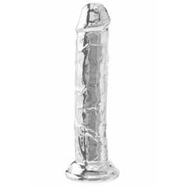 TOYJOY Get Real Clear Dong TPE 19 cm Transparent Model