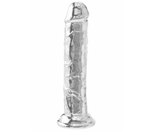 TOYJOY Get Real Clear Dong TPE 19 cm Transparent Model