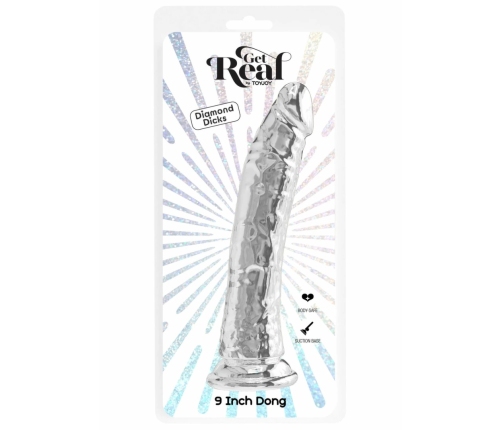TOYJOY Get Real Clear Dong TPE 24 cm Transparent Model