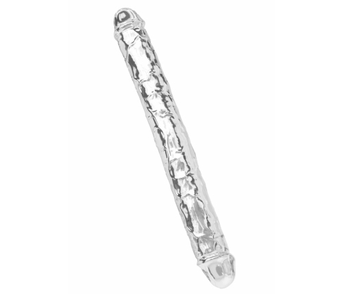 TOYJOY Get Real Clear Double Dong TPE 34.5 cm Transparent Model