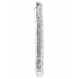 TOYJOY Get Real Clear Double Dong TPE 34.5 cm Transparent Model