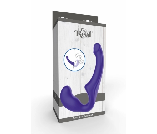 TOYJOY Bend Over Boyfriend Silicone Strapless System 23 cm Black