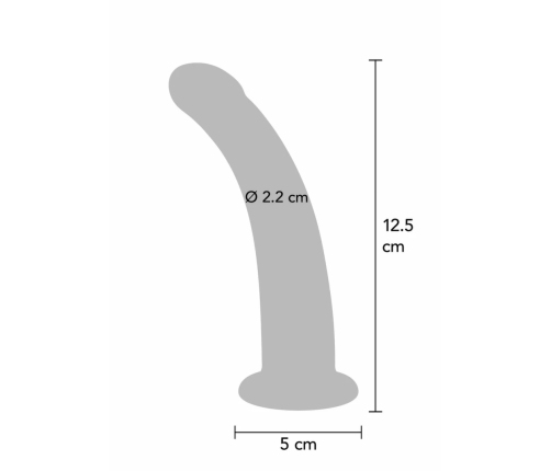 Get Real Harness Dong Silicone S - Compact Silicone Attachment