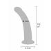 Get Real Harness Dong Silicone L - Anatomical Silicone Attachment