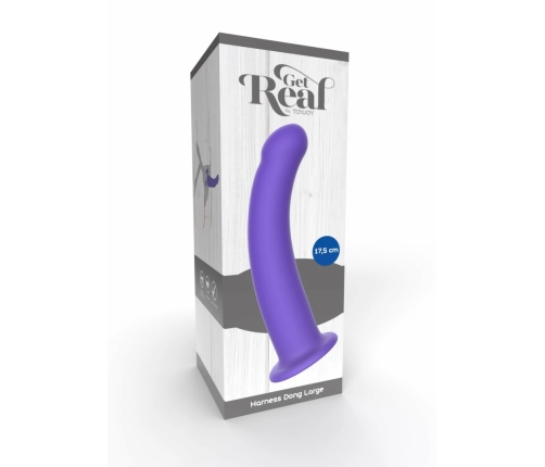 Get Real Harness Dong Silicone L - Anatomical Silicone Attachment