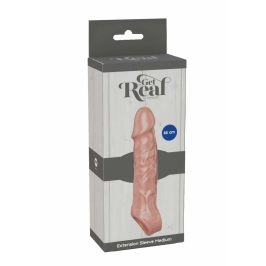 TOYJOY Get Real Extension Sleeve TPE Medium 16 cm - Flexible Enhancer