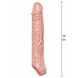 TOYJOY Get Real Extension Sleeve TPE Large 19 cm - Flexible Enhancer