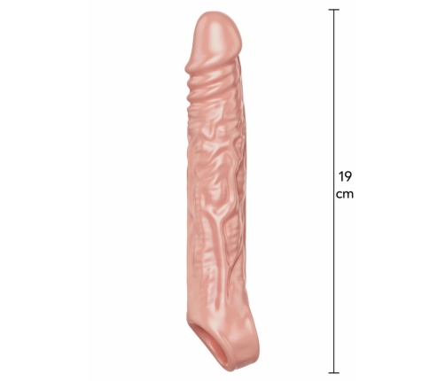 TOYJOY Get Real Extension Sleeve TPE Large 19 cm - Flexible Enhancer