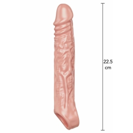 TOYJOY Get Real Extension Sleeve XL TPE 22.5 cm Transparent