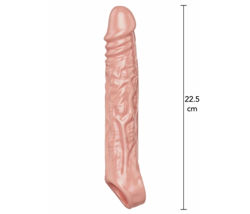 TOYJOY Get Real Extension Sleeve XL TPE 22.5 cm Transparent