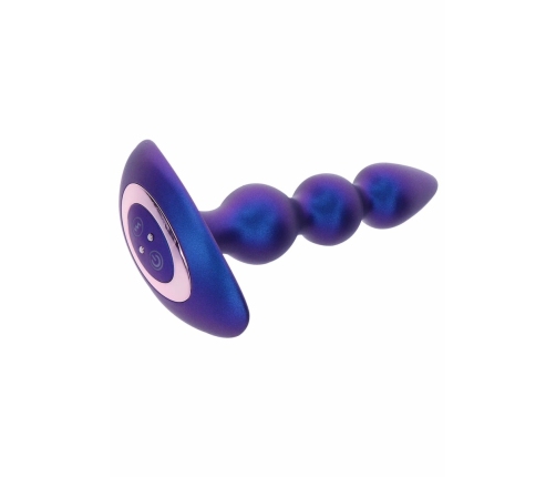 TOYJOY The Bold Beaded Vibrating Plug with Remote Control, Black