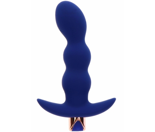 TOYJOY The Risque Vibrating Anal Plug with Remote Control, Black