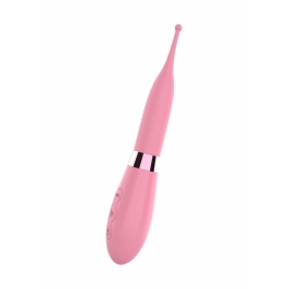 TOYJOY Pin Point Fest Vibrator Silicone USB 7 Modes Pink