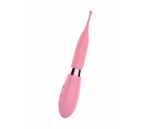 TOYJOY Pin Point Fest Vibrator Silicone USB 7 Modes Pink
