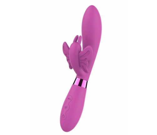 TOYJOY Farfalla Festival Vibrator Silicone USB 7 Modes Purple
