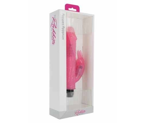 TOYJOY Crystal Dancer Rabbit Vibrator Transparent, Multi-Speed, 5 Functions