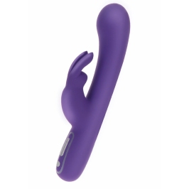 Love Rabbit Exciting Rabbit Vibrator Silicone 7 Modes USB Pink