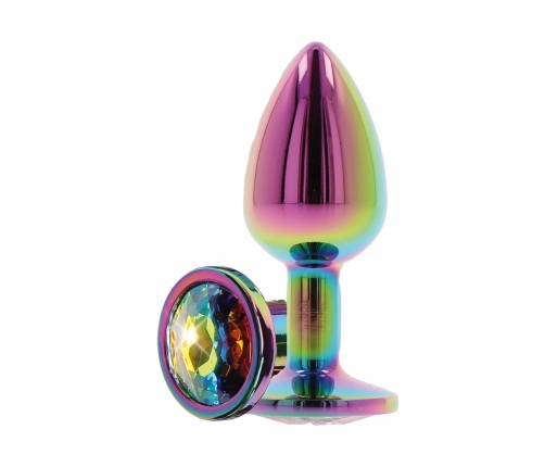 TOYJOY Twilight Booty Jewel Small Rainbow Aluminium Plug