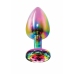 TOYJOY Twilight Booty Jewel Small Rainbow Aluminium Plug