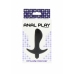 TOYJOY Private Dancer Silicone Vibrating Plug with Flared Base Black