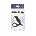 TOYJOY Bum Buster Silicone Anal Plug with Retrieval Loop Black