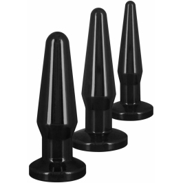 TOYJOY Best Butt Buddies Set - 3-Piece TPE Anal Plug Collection