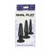 TOYJOY Best Butt Buddies Set - 3-Piece TPE Anal Plug Collection