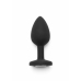 TOYJOY Diamond Booty Jewel Small Silicone Plug with Gemstone Accent