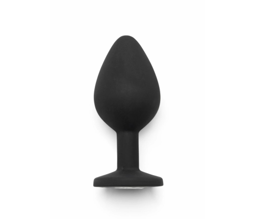 TOYJOY Diamond Booty Jewel Medium Silicone Plug with Gem Accent