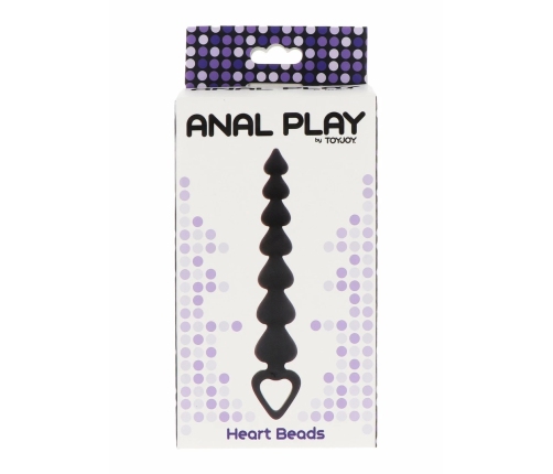 TOYJOY Heart Beads Silicone Intimate Bead System with Heart Loop Pink