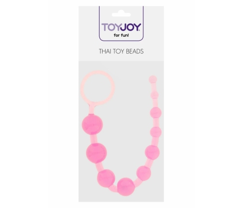 Thai Toy Beads Flexible Silicone Intimate Accessory Black