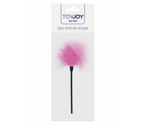 Sexy Feather Tickler Black - Elegant Sensual Feather Accessory