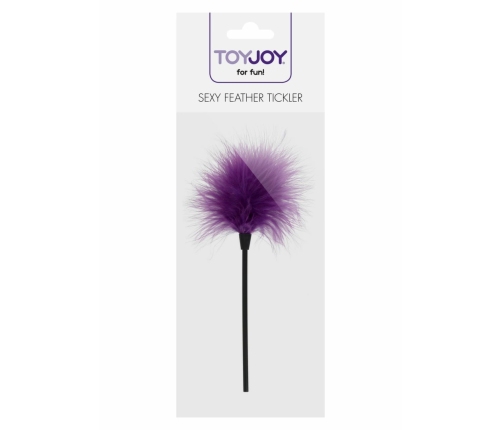 Sexy Feather Tickler Elegant Turkey Feather Sensual Accessory Black