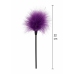 Sexy Feather Tickler Elegant Turkey Feather Sensual Accessory Black