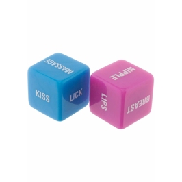 Lovers Dice Romantic Game Set - Playful Couple’s Activity Dice