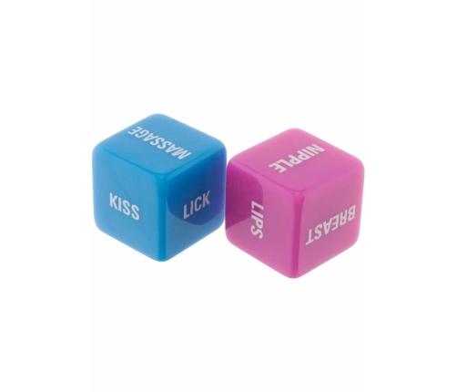 Lovers Dice Romantic Game Set - Playful Couple’s Activity Dice
