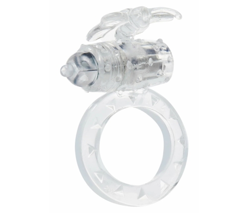 Flutter Ring Vibrating Silicone Intimate Ring - Adjustable Fit