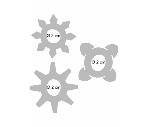 Tickle C-Rings Set - Flexible TPR, 3 Sizes, Smooth & Textured Design