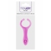 Vibrating Clit-Stim C-Ring by Dream Toys - Silicone, Textured, Black
