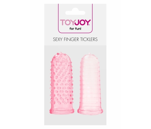 Sexy Finger Ticklers TPR Finger Sleeve with Textured Surface